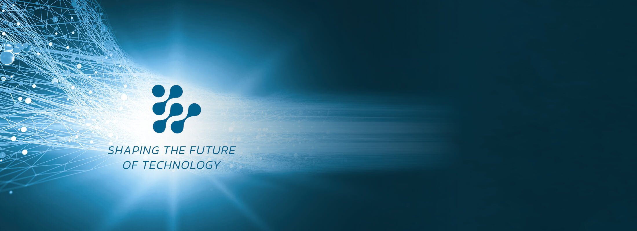 Logo of the PWS development partnerships with the lettering Shaping the Future of Technology.