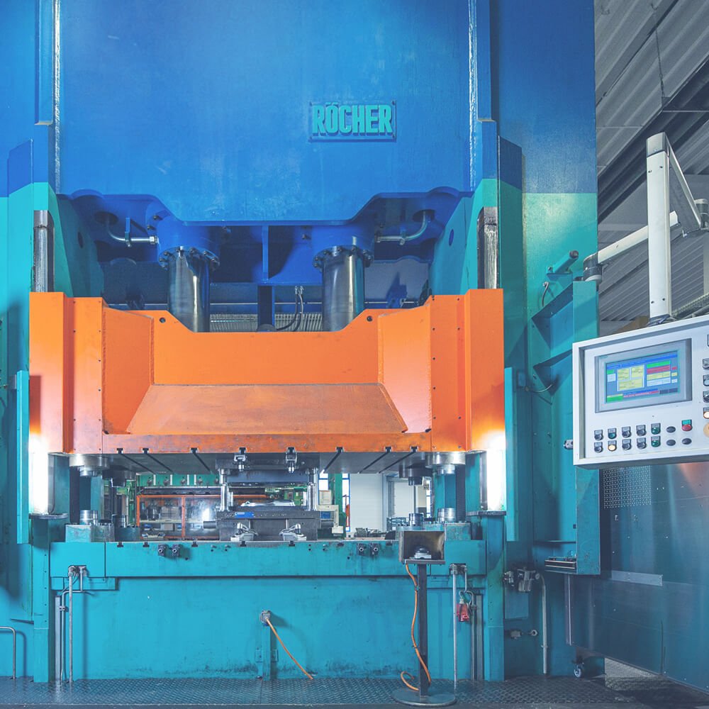 Eine Maschine für Umformtechnik.